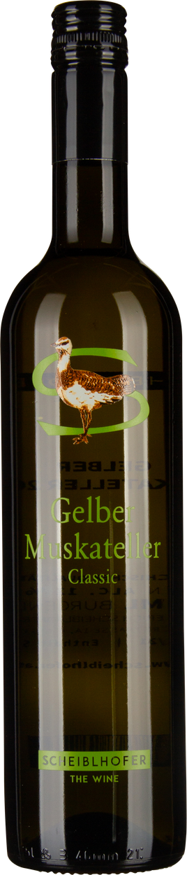 Gelber Muskateller 2021 von SCHEIBLHOFER aus Österreich
