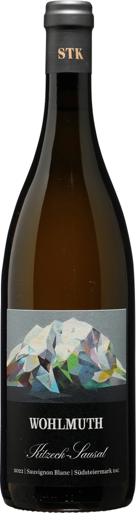 Wein aus Österreich Sauvignon Blanc Kitzeck-Sausal Spätfüllung Südsteiermark DAC 2022 Glasflasche