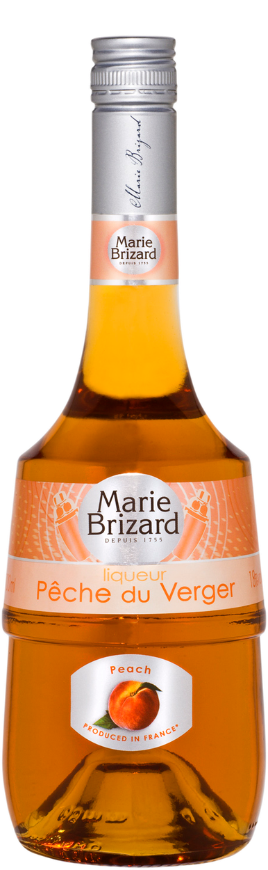 Pfirsichlikör von MARIE BRIZARD aus Frankreich