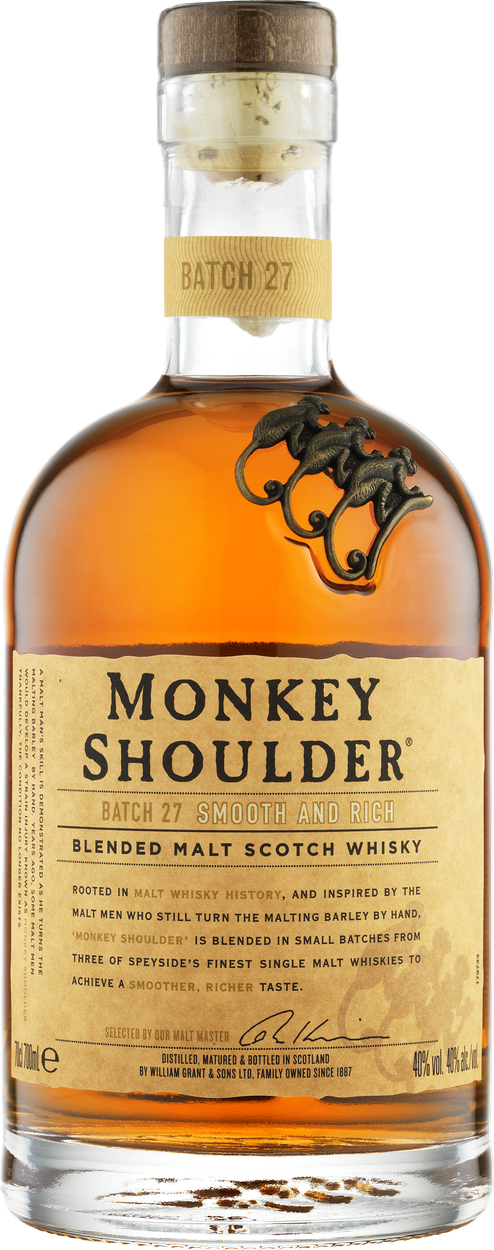 Blended Malt Scotch Whisky von MONKEY SHOULDER aus Großbritannien