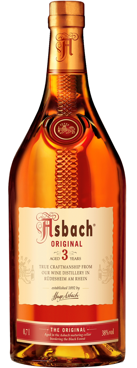 3 Jahre Original Weinbrand von ASBACH aus Deutschland