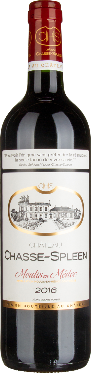 Moulis en Medoc 2016 von CHATEAU CHASSE-SPLEEN aus Frankreich