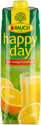 WÖsterreich Happy Day Orangensaft 100% mit Fruchtfleisch RAUCH