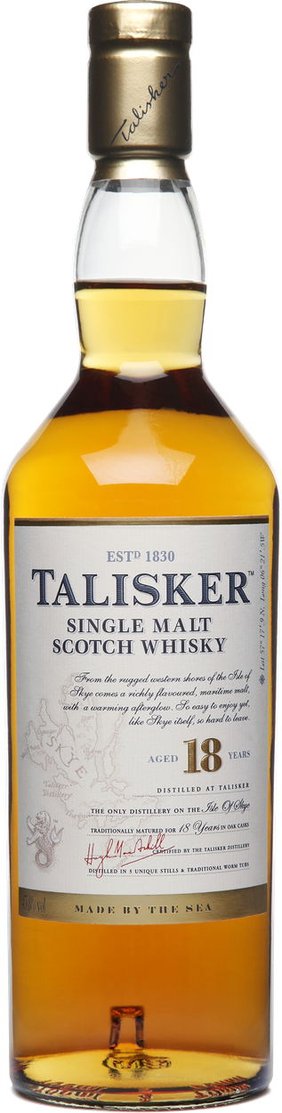 Rarität 18 years Isle of Skye Single Malt Scotch Whisky von TALISKER aus Großbritannien