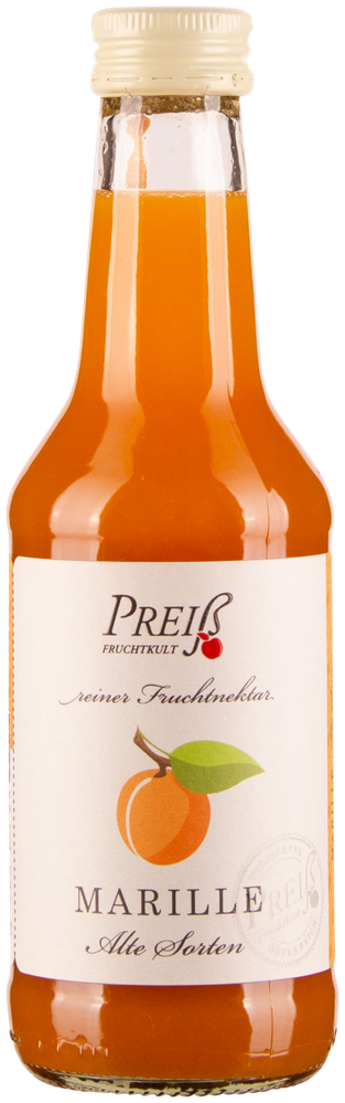 WÖsterreich Fruchtnektar Marille Alte Sorten