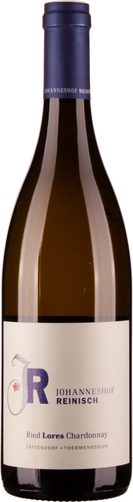 Wein aus Österreich Chardonnay Ried Lores bio 2020 Glasflasche