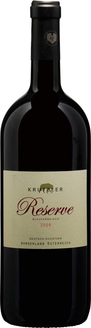 Rarität Blaufränkisch Eisenberg DAC Reserve 2009 von KRUTZLER aus Österreich
