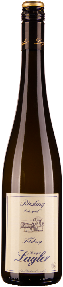 Wein aus Österreich Riesling Federspiel Ried Setzberg Wachau DAC 2023 Glasflasche