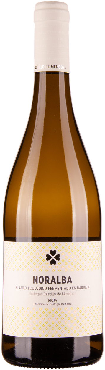 Noralba Rioja Blanco bio 2022 von CASTILLO DE MENDOZA aus Spanien