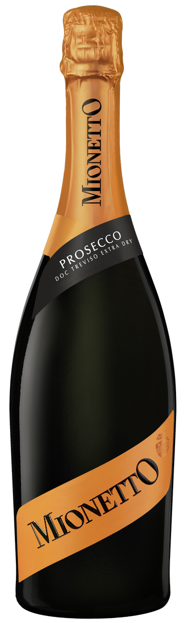 Prosecco DOC Treviso Extra Dry Black Label von MIONETTO aus Italien