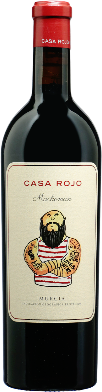Macho Man Monastrell DO Jumilla 2022 von CASA ROJO aus Spanien