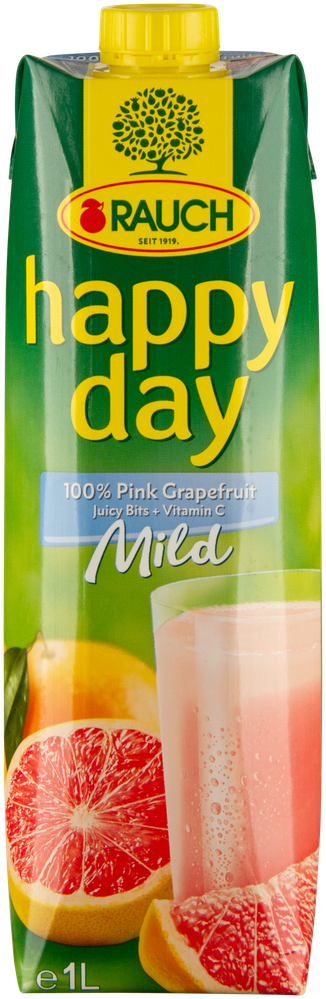 WÖsterreich Happy Day Pink Grapefruit mit Fruchtfleisch Mild