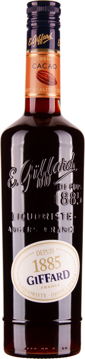 Crème de Cacao Braun von GIFFARD aus Frankreich