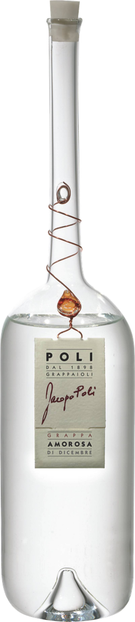 Grappa Torcolato Jacopo Poli Amorosa di Dicembre von POLI aus Italien