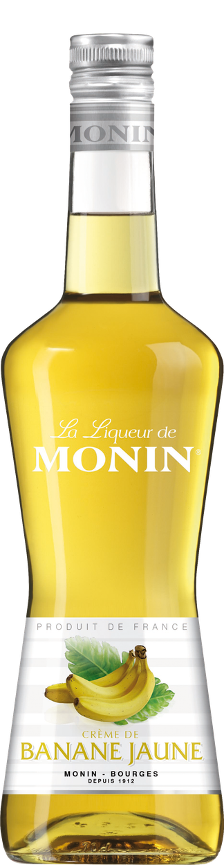 Banane gelb Liqueur von MONIN aus Frankreich