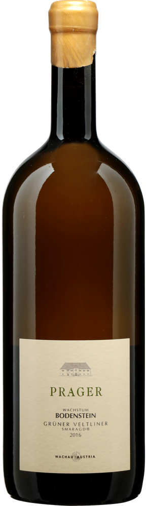 Wein aus Österreich Rarität Grüner Veltliner Smaragd Wachstum Bodenstein 2022 Glasflasche