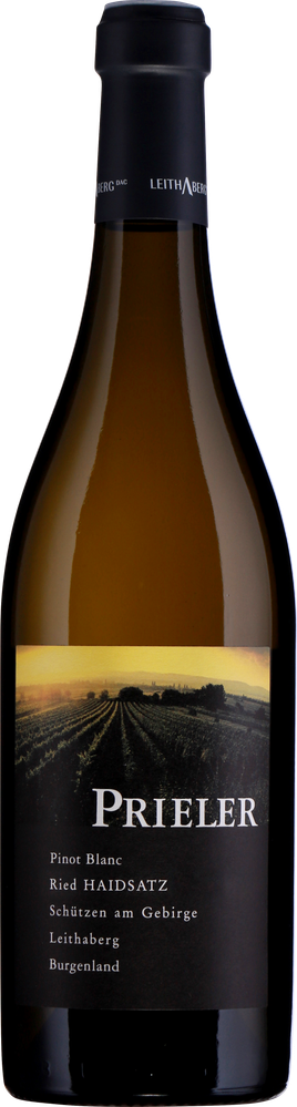 Wein aus Österreich Pinot Blanc Ried Haidsatz bio 2021 Glasflasche