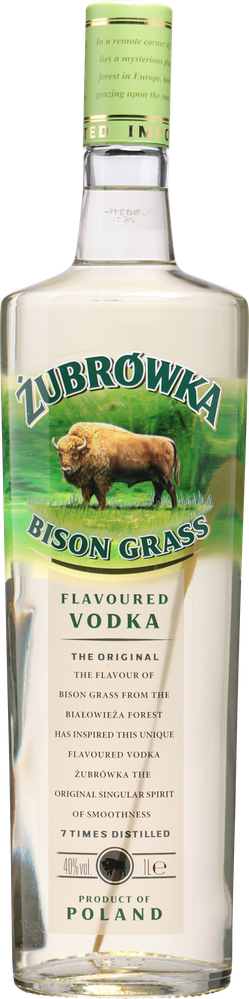WPolen Vodka Bison Grass mit Grashalm