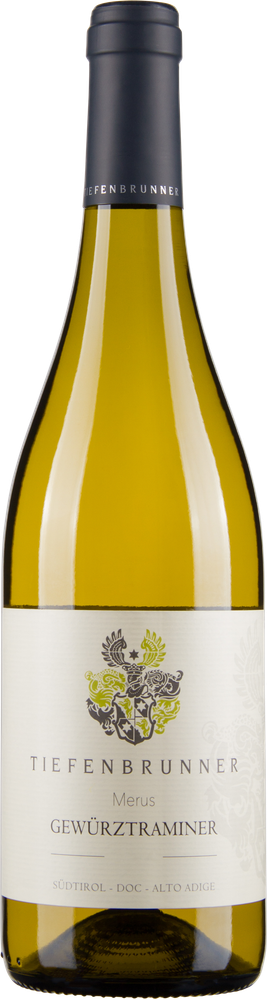 Wein aus Italien Gewürztraminer Merus DOC 2023 Glasflasche