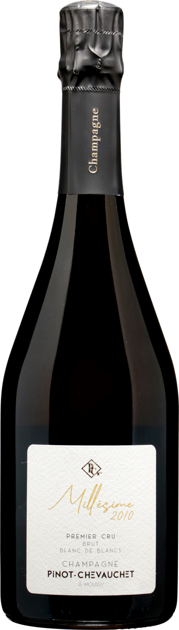 Brut Blanc de Blancs Premier-Cru Millesime 2010 von PINOT-CHEVAUCHET aus Frankreich