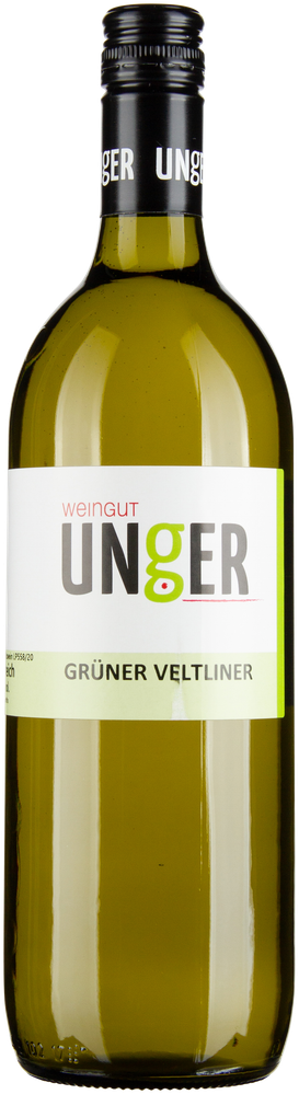 Wein aus Österreich Grüner Veltliner Qualitätswein 2023 Glasflasche
