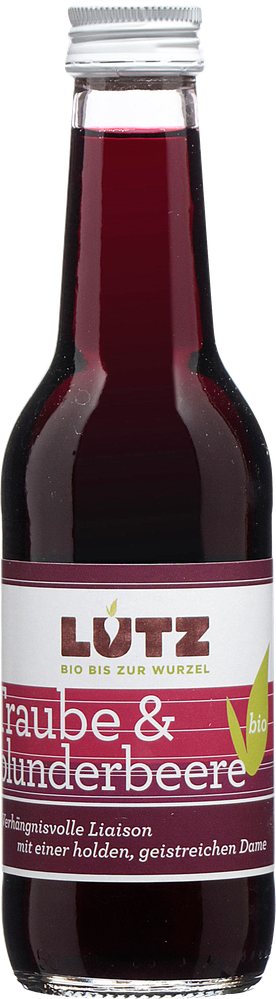 W Trauben & Hollunderbeersaft bio LUTZ
