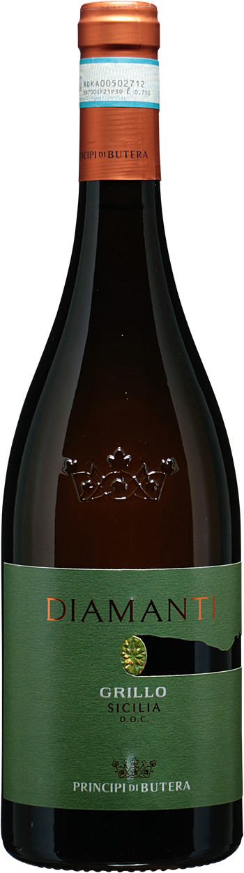 Diamanti Grillo Sicilia DOC 2023 von PRINCIPI DI BUTERA aus Italien