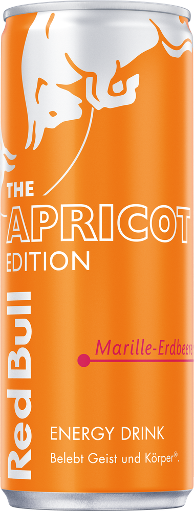 WÖsterreich The Apricot Edition Marille-Erdbeere RED BULL