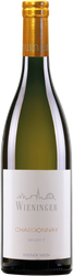 Wein aus Österreich Chardonnay Select bio 2020 Glasflasche