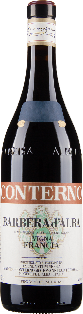 Barbera d'Alba DOC Francia 2018 von GIACOMO CONTERNO aus Italien
