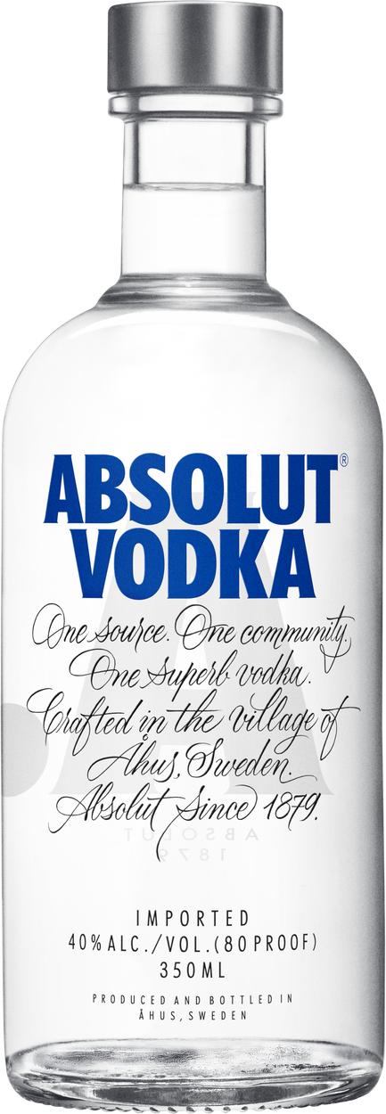 Vodka von ABSOLUT aus Schweden