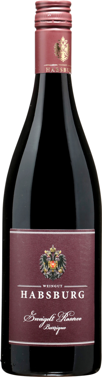 Zweigelt Reserve Barrique 2021 von HABSBURG aus Österreich