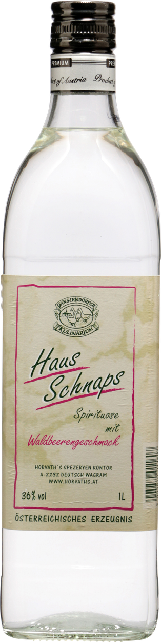 Hausschnaps Waldbeere von GÄNSERNDORFER aus Österreich