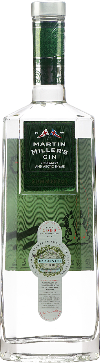 Summerful Gin ROSEMARY & ARTIC THYME von MARTIN MILLER'S aus Großbritannien