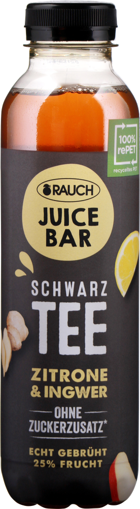 WÖsterreich Juice Bar Schwarztee Zitrone Ingwer RAUCH