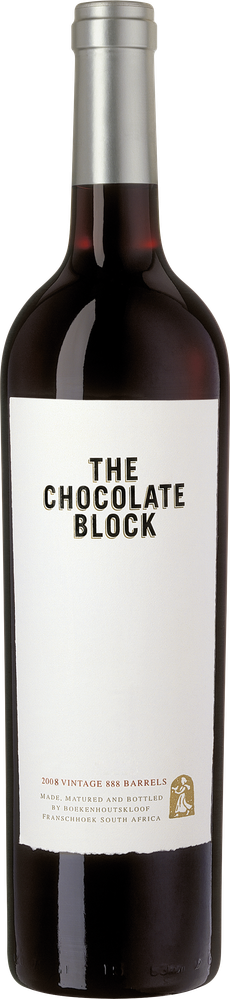 Wein aus Südafrika Chocolate Block 2022 Glasflasche