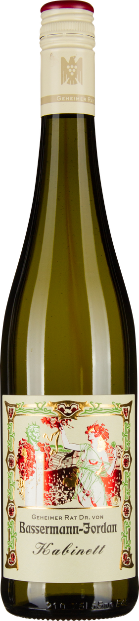 Riesling Kabinett feinherb bio 2024 von BASSERMANN-JORDAN aus Deutschland