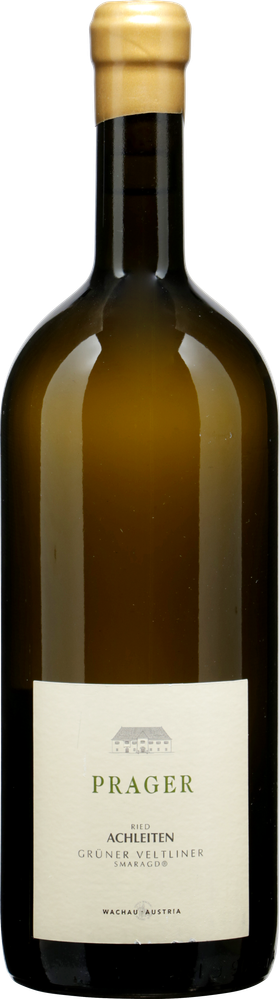 Wein aus Österreich Rarität Grüner Veltliner Smaragd Ried Achleiten 2022 Glasflasche