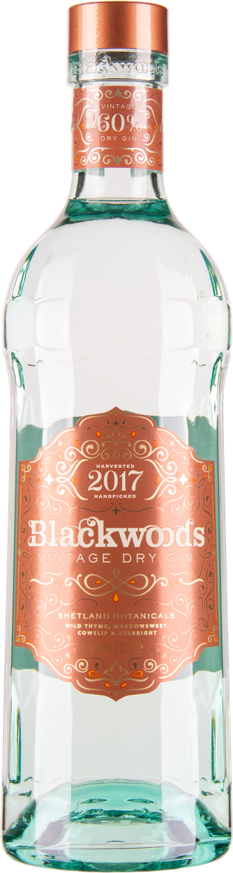 Vintage Dry Gin 60% von BLACKWOOD'S aus Großbritannien