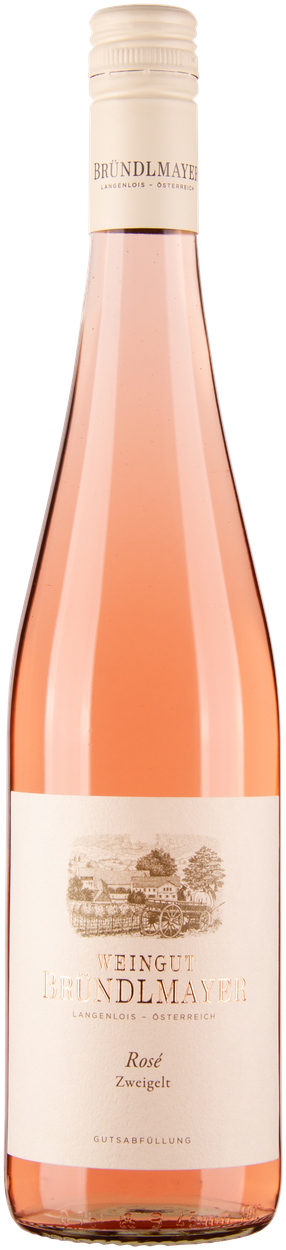 Zweigelt Rosé bio 2024 von BRÜNDLMAYER aus Österreich