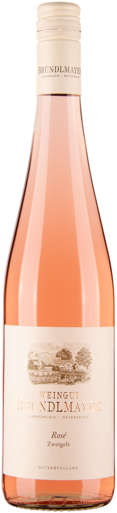 Wein aus Österreich Zweigelt Rosé bio 2023 Glasflasche