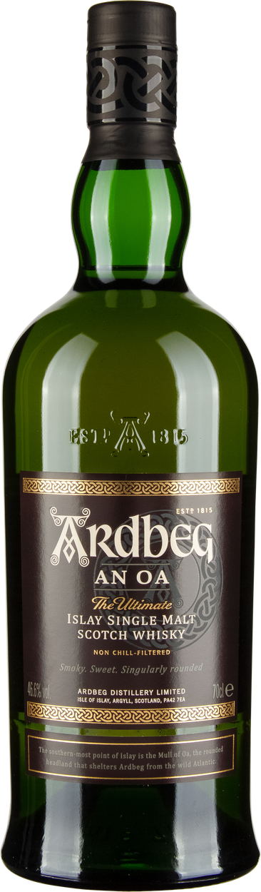 An Oa Islay Single Malt Scotch Whisky von ARDBEG aus Großbritannien