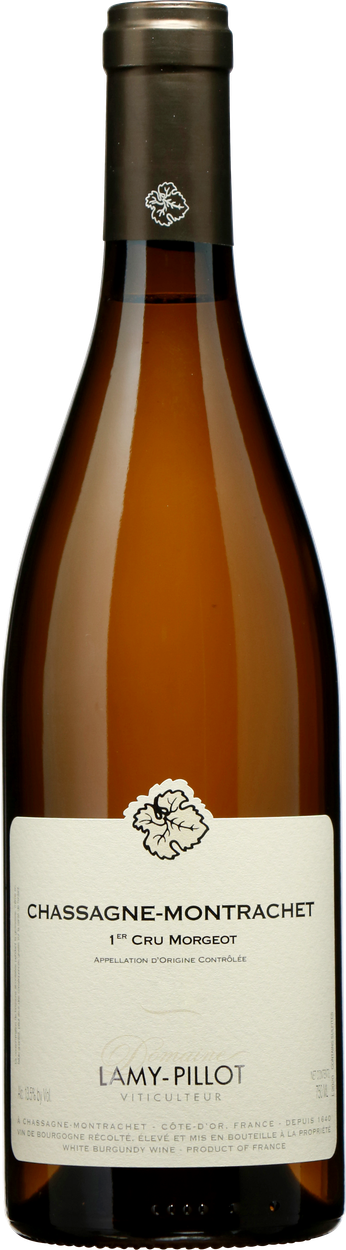 Chassagne-Montrachet blanc 1er Cru Morgeot 2023 von LAMY - PILLOT aus Frankreich