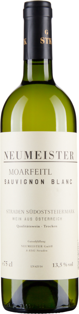 Wein aus Österreich Rarität Sauvignon Blanc Ried Moarfeitl GSTK Vulkanland Steiermark DAC 2015 Glasflasche