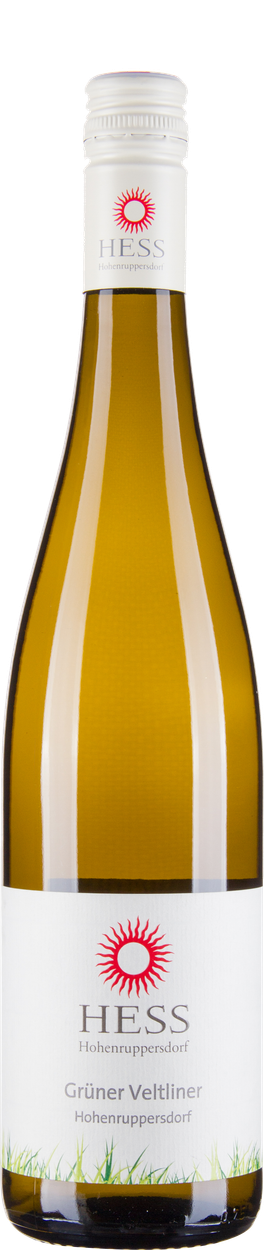 Grüner Veltliner Hohenruppersdorf bio 2024 von HESS aus Österreich