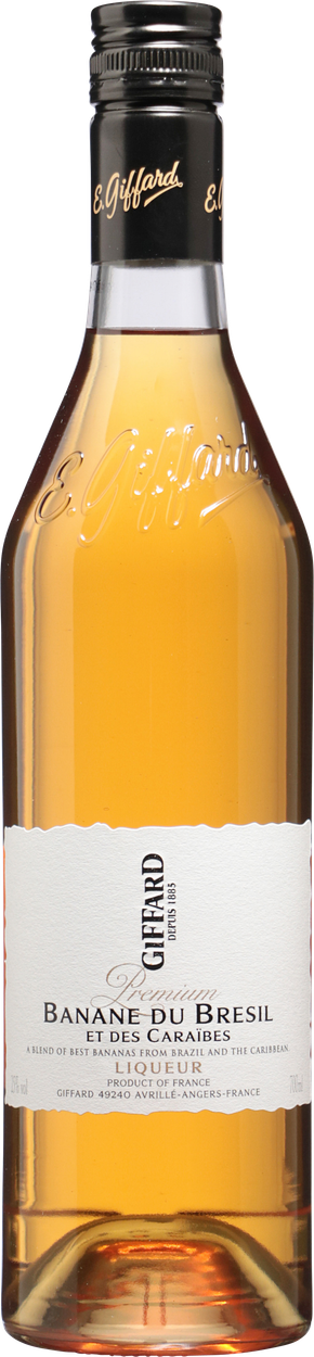 Banane du Bresil Premium Likör von GIFFARD aus Frankreich