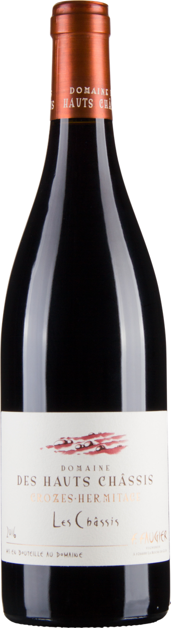 Crozes-Hermitage Les Chassis bio 2022 von DOMAINE DES HAUTS CHASSIS aus Frankreich