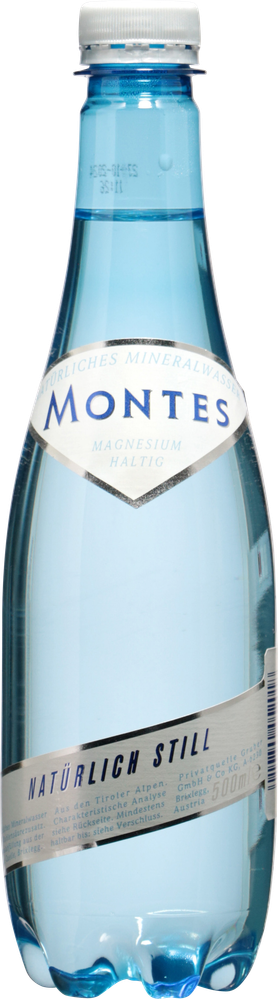 WÖsterreich Natürlich Still MONTES Mineralwasser