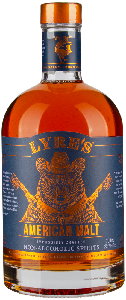 WAustralien American Malt DE Label LYRE'S