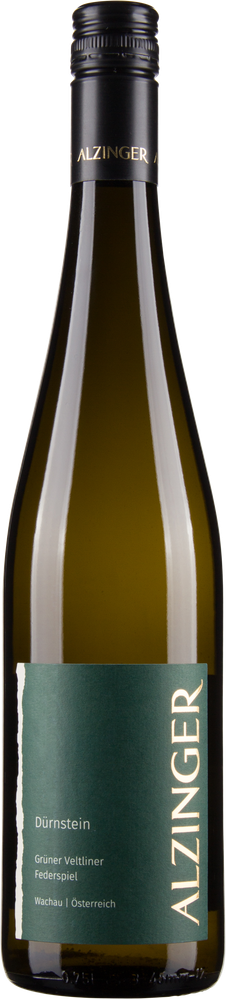 Wein aus Österreich Grüner Veltliner Federspiel Dürnstein 2023 Glasflasche